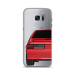 87-93 Red Hatchback Samsung Case (Rear) - 5ohNation