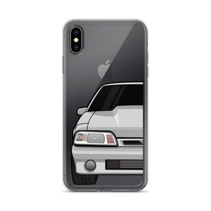 87-93 Silver Foxbody iPhone Case - 5ohNation