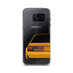 88-93 Notchback Orange Samsung Case (Rear) - 5ohNation