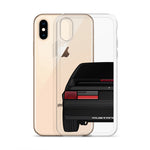 87-93 Black Hatchback iPhone Case (Rear) - 5ohNation