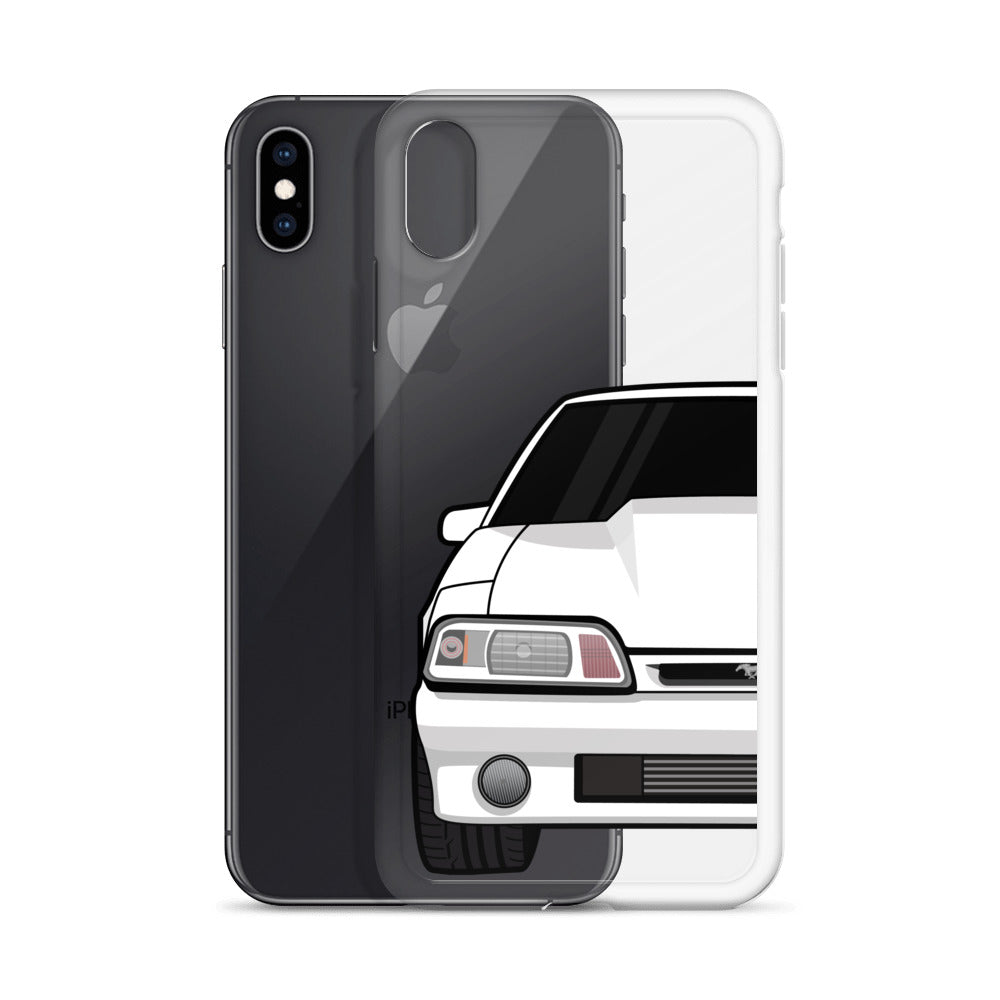 87-93 White Foxbody iPhone Case (Front) - 5ohNation