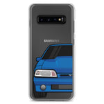 87-93 Blue Foxbody Samsung Case (Front) - 5ohNation