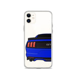 2015-17 Deep Impact/Lightning Blue iPhone Case (Rear) - 5ohNation