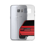 88-93 Notchback Red Samsung Case (Rear) - 5ohNation