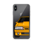 87-93 Orange Foxbody iPhone Case (Rear) - 5ohNation