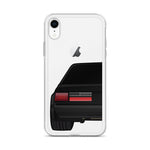 88-93 Notchback Black iPhone Case (Rear) - 5ohNation