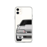 87-93 Silver Foxbody iPhone Case - 5ohNation