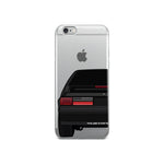 87-93 Black Hatchback iPhone Case (Rear) - 5ohNation