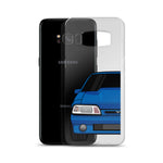 87-93 Blue Foxbody Samsung Case (Front) - 5ohNation