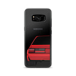 88-93 Notchback Red Samsung Case (Rear) - 5ohNation