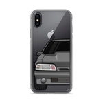 87-93 Gray Foxbody iPhone Case (Front) - 5ohNation