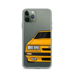 79-86 4 Eye Orange iPhone Case (Front) - 5ohNation