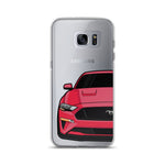 2018-19 Ruby Red Samsung Case (Front) - 5ohNation