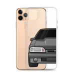 87-93 Gray Foxbody iPhone Case (Front) - 5ohNation