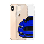 2015-17 Deep Impact/Lightning Blue Iphone Case (Front) - 5ohNation